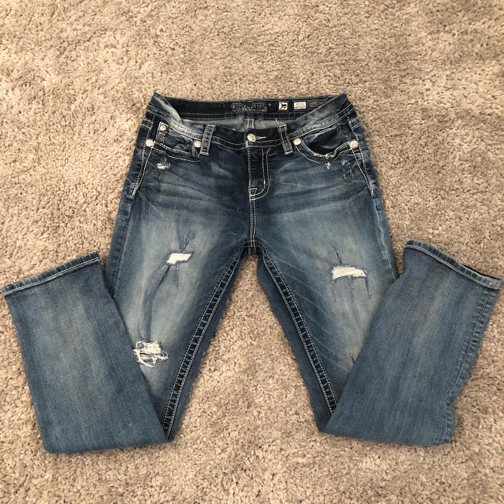 Miss Me Easy Straight EUC sz 30/31